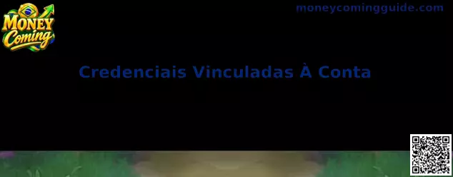 Credenciais Vinculadas À Conta no Money Coming