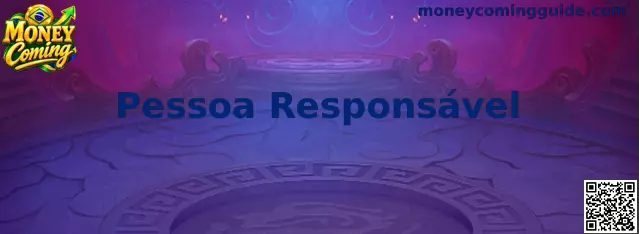 Pessoa responsável jogando com consciência