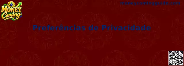 Preferências de Privacidade Money Coming